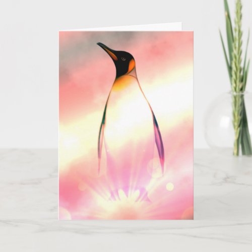 Super Penguin Birthday Card