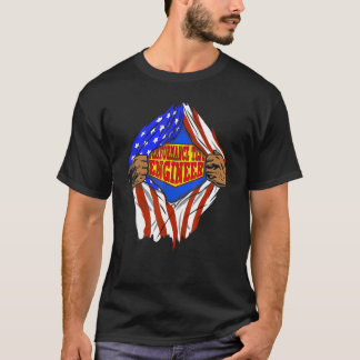 Super Performance Test Engineer Hero Job T-Shirt