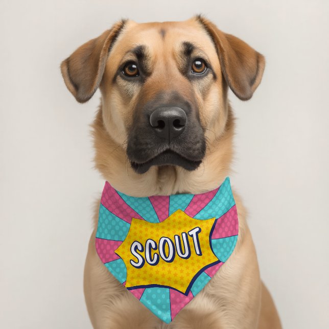 Super  pet bandana collar (Dog 2)