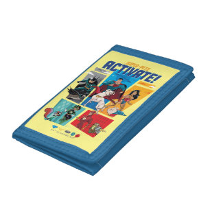 Super-Pets & Justice League - Activate! Tri-fold Wallet