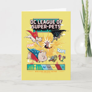 Super-Pets: We're A Pack, We Stick Together! Card