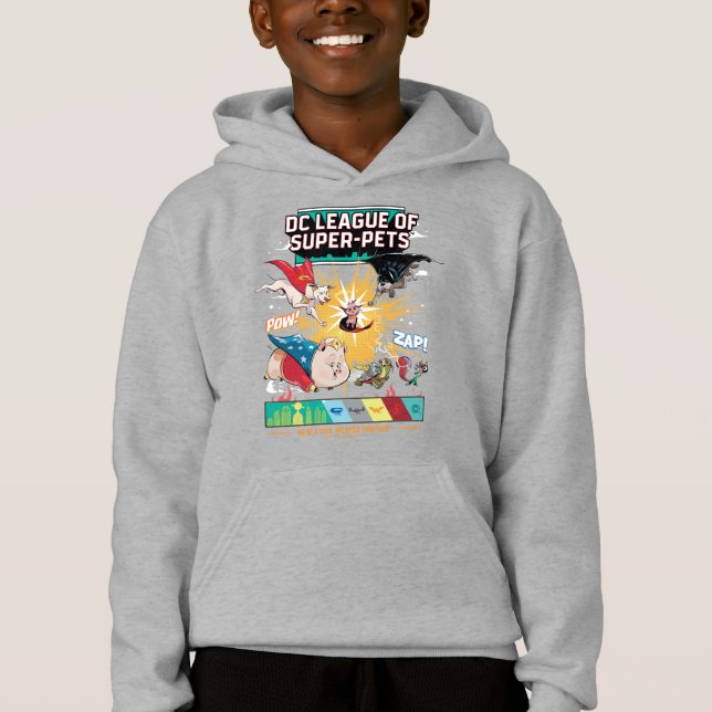Super-Pets: We're A Pack, We Stick Together! Hoodie (Front)