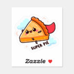 Super Pie Sticker