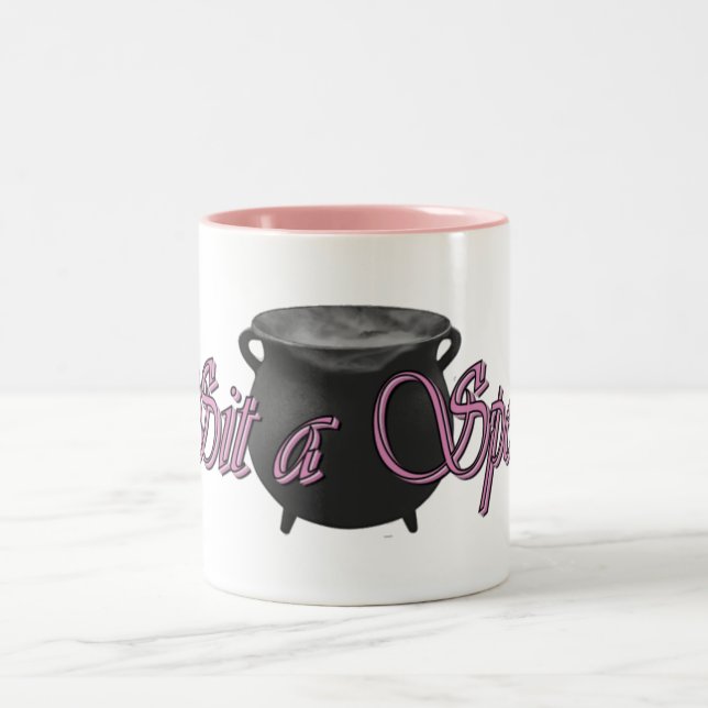 super pink sit a spell mug (Center)