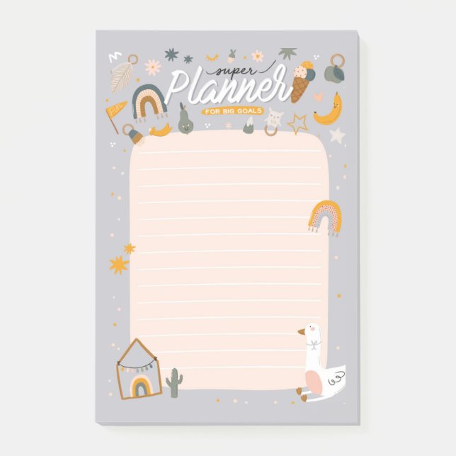 Super Planner Post-it Notes (Front)