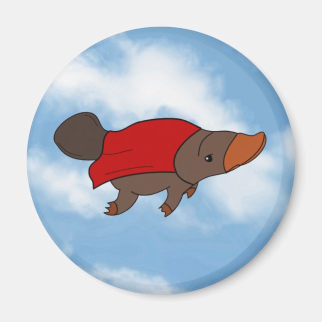 Super Platypus Magnet (Front)