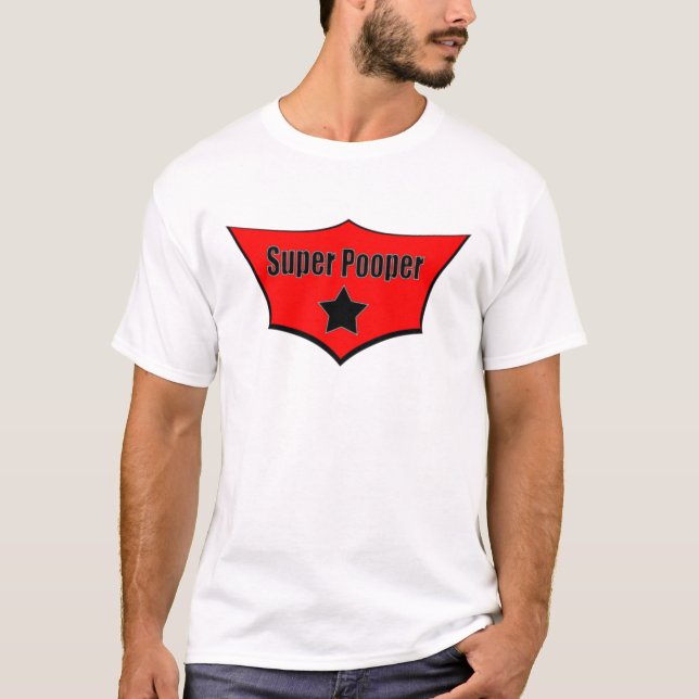 Super Pooper T-Shirt (Front)