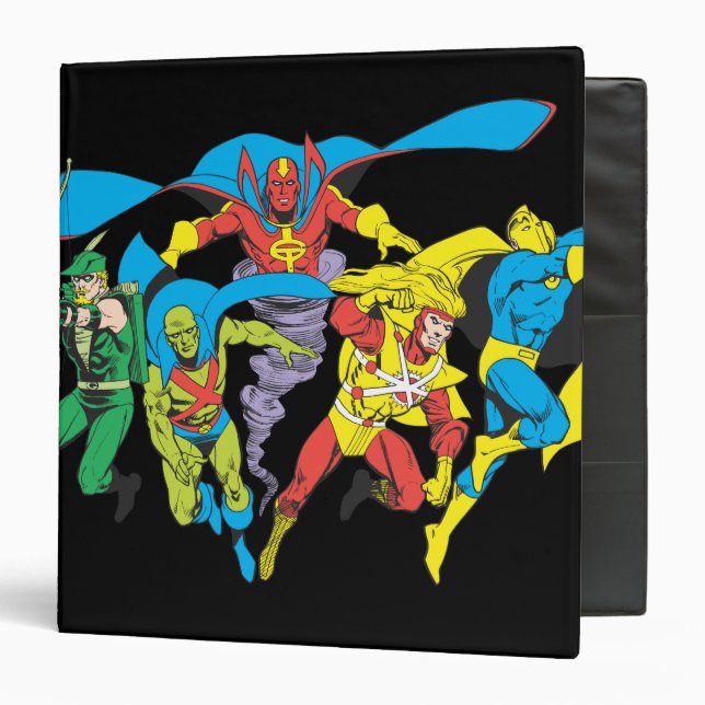 Super Powers™  Collection 10 3 Ring Binder (Front/Inside)