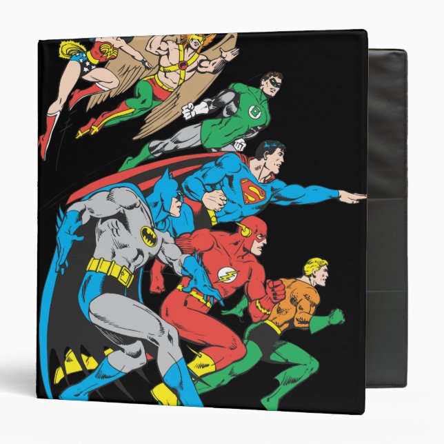 Super Powers™  Collection 12 3 Ring Binder (Front/Inside)