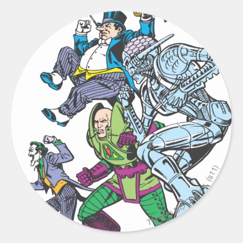 Super Powers  Collection 13 Classic Round Sticker
