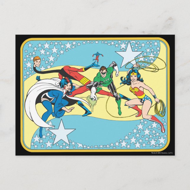 Super Powers™  Collection 14 Postcard (Front)