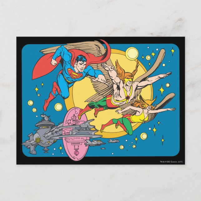 Super Powers™  Collection 15 Postcard (Front)