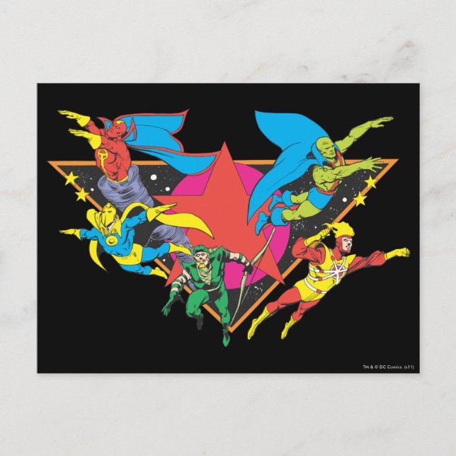 Super Powers™ Collection 16 Postcard (Front)