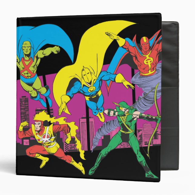 Super Powers™ Collection 17 3 Ring Binder (Front/Inside)