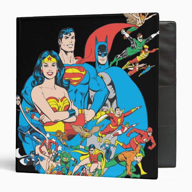 Super Powers™ Collection 1 3 Ring Binder (Front/Inside)