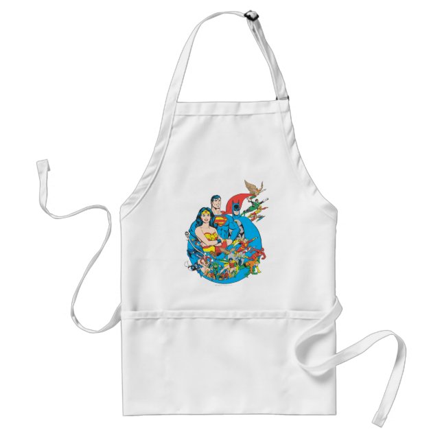 Super Powers™ Collection 1 Adult Apron (Front)