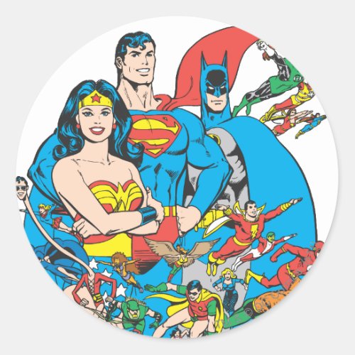 Super Powers Collection 1 Classic Round Sticker