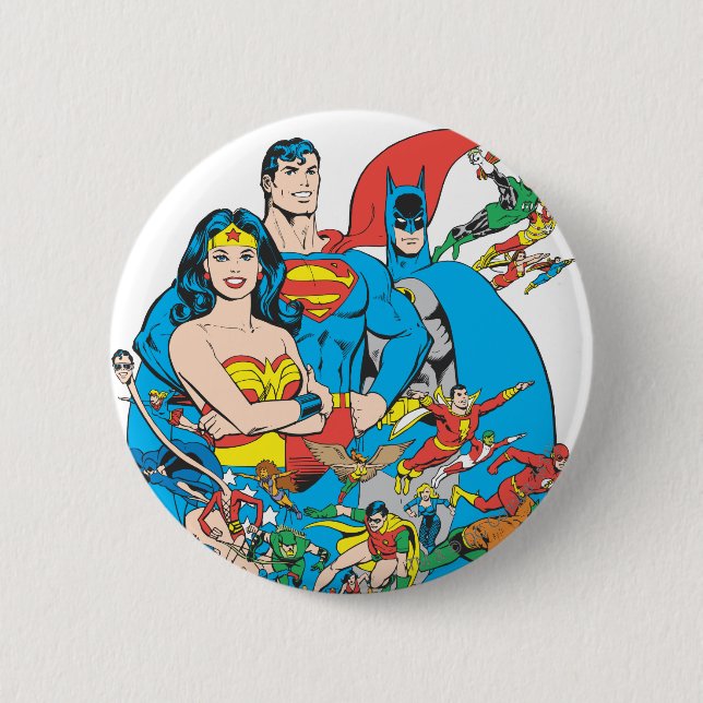 Super Powers™ Collection 1 Pinback Button (Front)