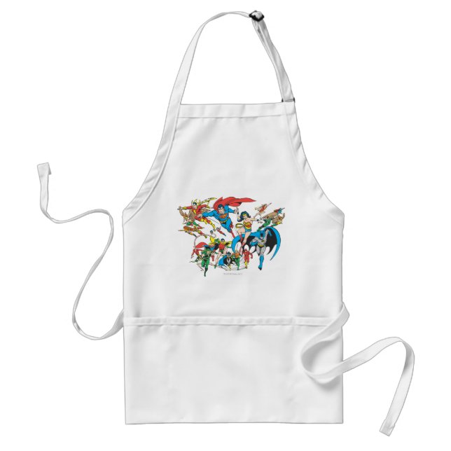Super Powers™ Collection 3 Adult Apron (Front)