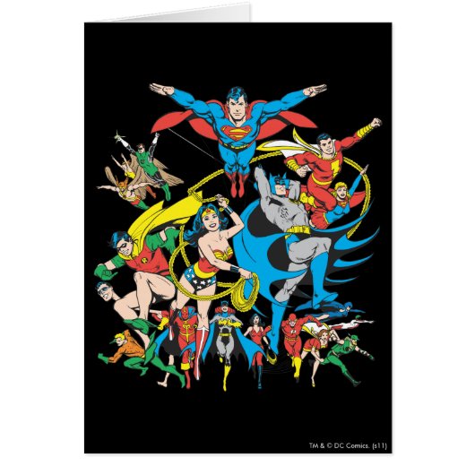 Super Powers™ Collection 4 Cards (Front)