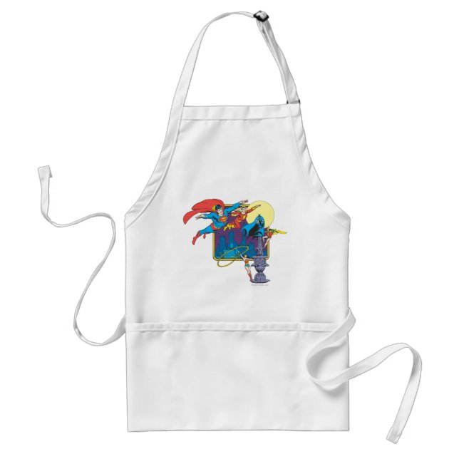 Super Powers™ Collection 5 Adult Apron (Front)