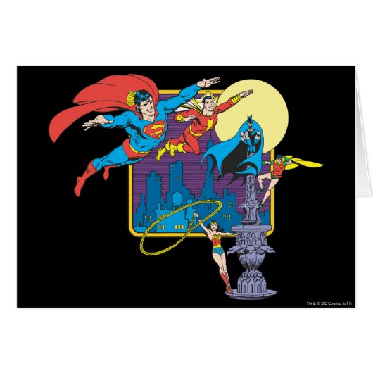 Super Powers™ Collection 5 Cards (Front Horizontal)