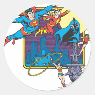 Super Powers™ Collection 5 Classic Round Sticker
