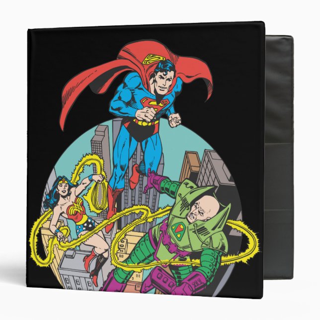 Super Powers™ Collection 6 3 Ring Binder (Front/Inside)