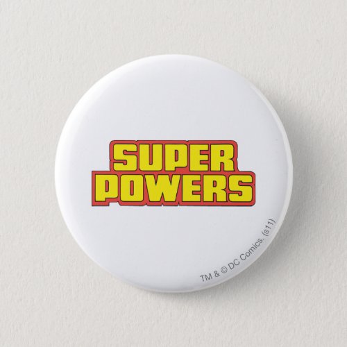 Super Powers  Logo Yellow Button