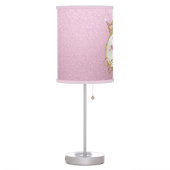 Super Pretty Personalized Princess Table Lamp (Left)