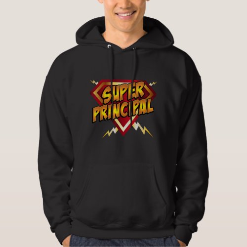 Super Principal Educational Superhero Hoodie