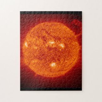 Super Prominence - Sun in Space Jigsaw Puzzle