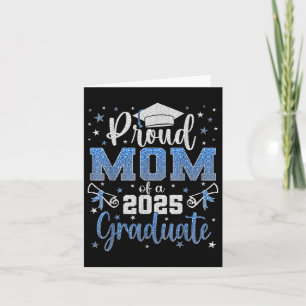Super Proud Mom Of 2025 Graduate Senior Graduation Card