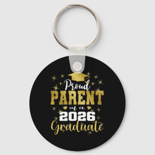 Super Proud Parent Of 2026 Graduate Senior Graduat Keychain