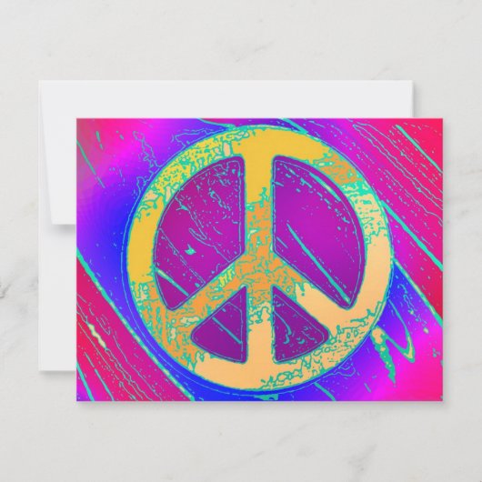 Super-Psychedelic Peace Sign! (Front)