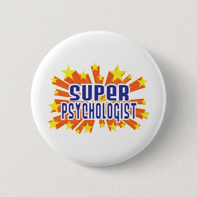 Super Psychologist Button (Front)