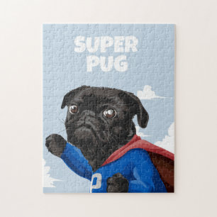 Super Pug Jigsaw Puzzle