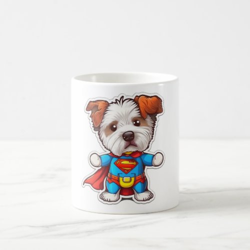 Super Pup Sticker_Style Mug