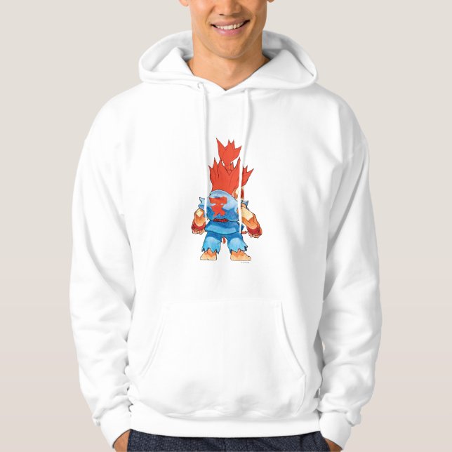 Super Puzzle Fighter II Turbo Akuma Hoodie (Front)
