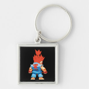 Super Puzzle Fighter II Turbo Akuma Keychain