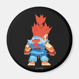 Super Puzzle Fighter II Turbo Akuma Magnet
