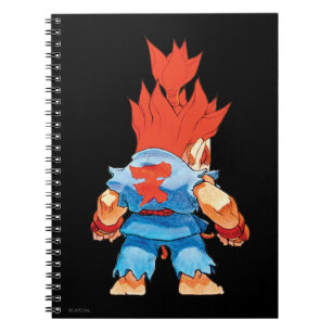 Super Puzzle Fighter II Turbo Akuma Notebook