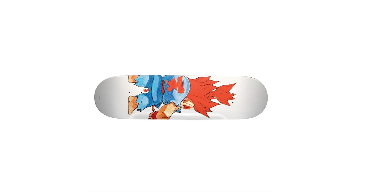 Super Puzzle Fighter II Turbo Akuma Skateboard Deck | Zazzle.com