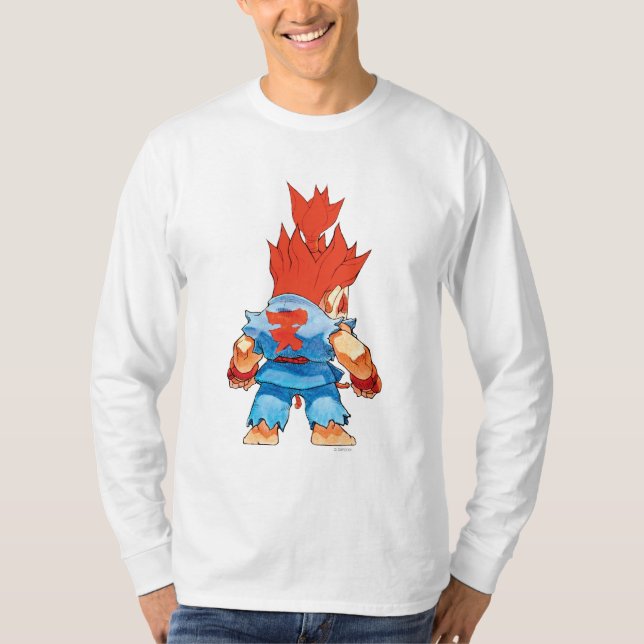 Super Puzzle Fighter II Turbo Akuma T-Shirt (Front)