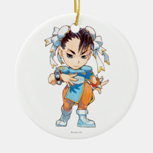 Super Puzzle Fighter II Turbo Chun-Li Ceramic Ornament