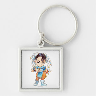 Super Puzzle Fighter II Turbo Chun-Li Keychain