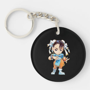 Super Puzzle Fighter II Turbo Chun-Li Keychain