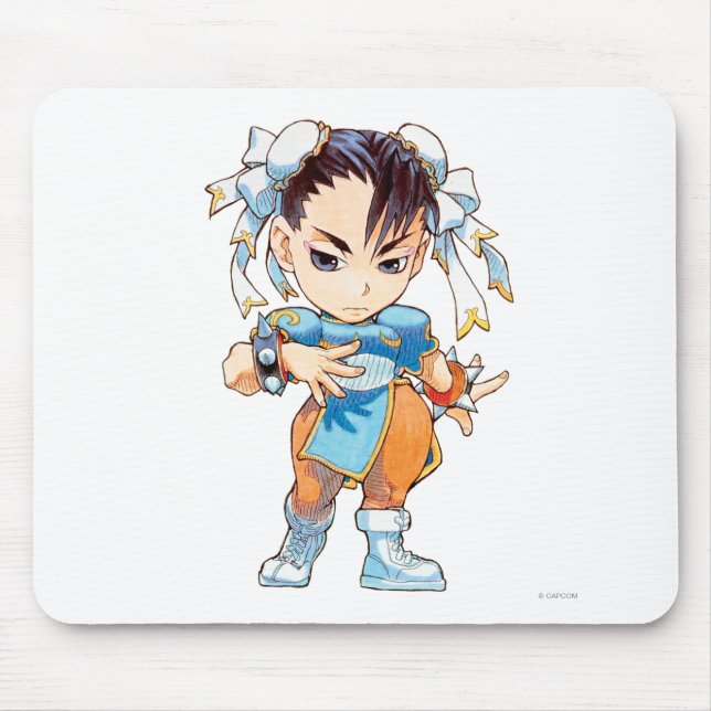Super Puzzle Fighter II Turbo Chun-Li Mouse Pad (Front)
