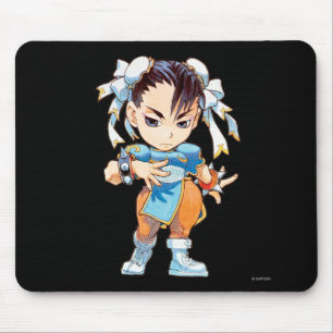 Super Puzzle Fighter II Turbo Chun-Li Mouse Pad