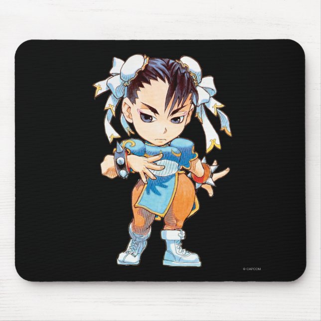 Super Puzzle Fighter II Turbo Chun-Li Mouse Pad (Front)